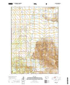 USGS US Topo 7.5-minute map for Jackson MT 2020