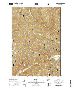 USGS US Topo 7.5-minute map for Jennings Camp Creek MT 2020