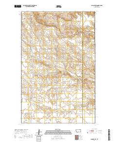 USGS US Topo 7.5-minute map for Johnnys Hill MT 2020