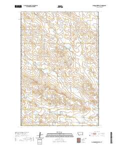 USGS US Topo 7.5-minute map for Johnson Reservoir MT 2020