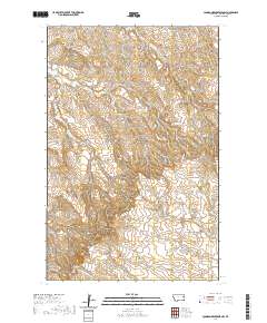 USGS US Topo 7.5-minute map for Johnson Reservoir NW MT 2020