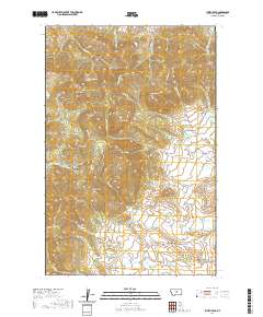 USGS US Topo 7.5-minute map for Judith Peak MT 2020