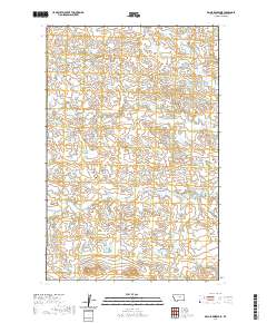 USGS US Topo 7.5-minute map for Kachia Reservoir MT 2020