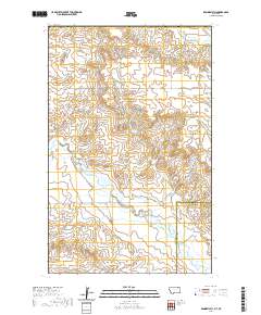 USGS US Topo 7.5-minute map for Kaminski Hill MTSK 2020