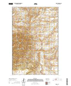 USGS US Topo 7.5-minute map for Kendall MT 2020