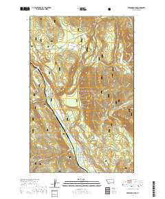 USGS US Topo 7.5-minute map for Kilbrennan Lake MT 2020