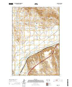 USGS US Topo 7.5-minute map for Kinsey MT 2020