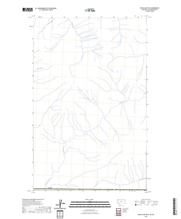 US Topo 7.5-minute map for Kintla Lake OE N MTBC
