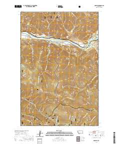 USGS US Topo 7.5-minute map for Knowles MT 2020