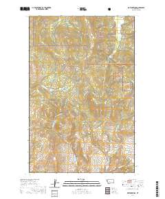 USGS US Topo 7.5-minute map for Kofford Ridge MT 2020