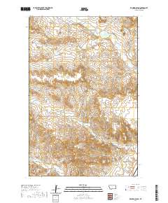 USGS US Topo 7.5-minute map for Kolberg Ranch MT 2020