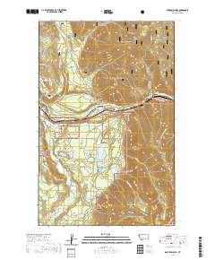 USGS US Topo 7.5-minute map for Kootenai Falls MT 2020
