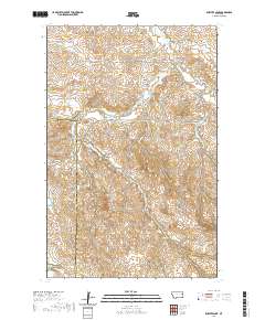USGS US Topo 7.5-minute map for Kuester Lake MT 2020