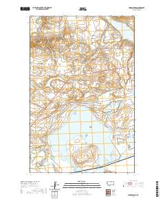 USGS US Topo 7.5-minute map for Lake Bowdoin MT 2020