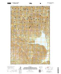 USGS US Topo 7.5-minute map for Lake Mary Ronan MT 2020