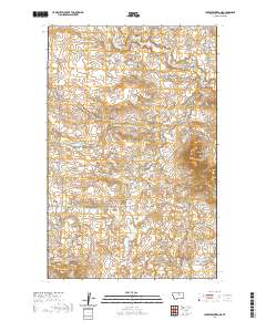 USGS US Topo 7.5-minute map for Lake Seventeen NE MT 2020