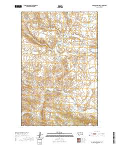 USGS US Topo 7.5-minute map for Lake Seventeen West MT 2020