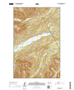USGS US Topo 7.5-minute map for Lake Sherburne MT 2020