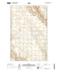 USGS US Topo 7.5-minute map for Lake Thibadeau NE MTSK 2020