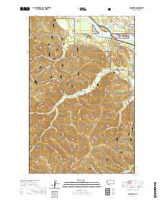 USGS US Topo 7.5-minute map for Larchwood MT 2020