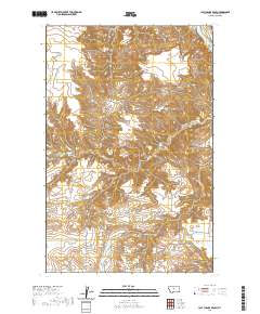 USGS US Topo 7.5-minute map for Last Chance Bench MT 2020