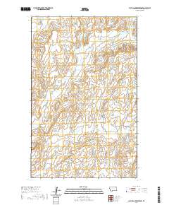 USGS US Topo 7.5-minute map for Last Chance Reservoir MT 2020