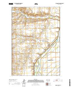 USGS US Topo 7.5-minute map for Lemonade Springs MT 2020
