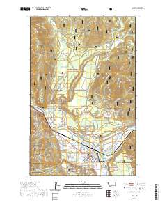 USGS US Topo 7.5-minute map for Libby MT 2020