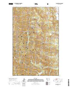 USGS US Topo 7.5-minute map for Lion Mountain MT 2020