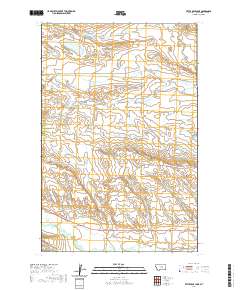 USGS US Topo 7.5-minute map for Little Bear Lake MT 2020