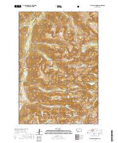 USGS US Topo 7.5-minute map for Little Park Mountain MT 2020