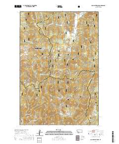 USGS US Topo 7.5-minute map for Lockhart Meadows MT 2020