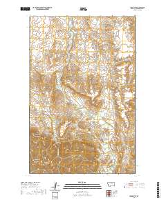 USGS US Topo 7.5-minute map for Lodge Pole MT 2020
