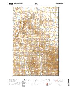 USGS US Topo 7.5-minute map for Lodge Pole NE MT 2020