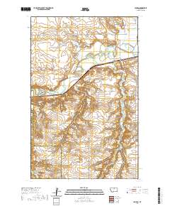 USGS US Topo 7.5-minute map for Lohman MT 2020