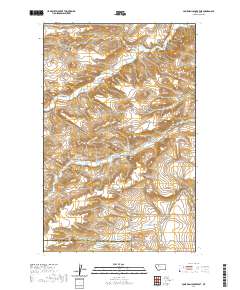 USGS US Topo 7.5-minute map for Lone Man Coulee East MT 2020