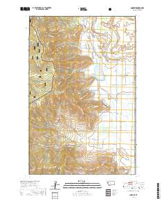 USGS US Topo 7.5-minute map for Lonepine MT 2020