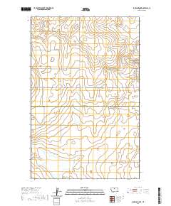 USGS US Topo 7.5-minute map for Lonesome Lake MT 2020