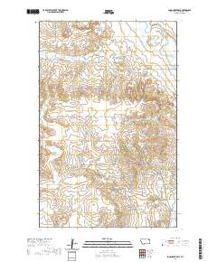 USGS US Topo 7.5-minute map for Long Creek East MT 2020