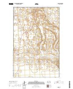 USGS US Topo 7.5-minute map for Loring MT 2020