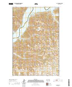 USGS US Topo 7.5-minute map for Lost Creek MT 2020