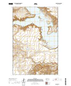 USGS US Topo 7.5-minute map for Lothair SW MT 2020