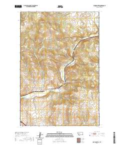 USGS US Topo 7.5-minute map for Luke Mountain MT 2020