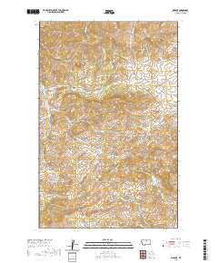 USGS US Topo 7.5-minute map for Maddux MT 2020