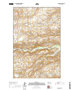 USGS US Topo 7.5-minute map for Magee Ranch MT 2020