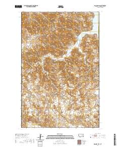 USGS US Topo 7.5-minute map for Maloney Hill MT 2020