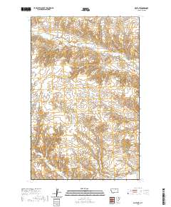 USGS US Topo 7.5-minute map for Malta NW MT 2020