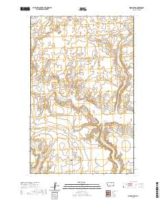 USGS US Topo 7.5-minute map for Martin Lake MT 2020