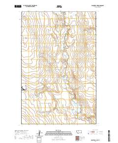 USGS US Topo 7.5-minute map for McCarters Lake MT 2020
