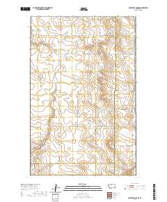USGS US Topo 7.5-minute map for McCarters Lake SE MT 2020